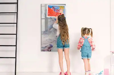 Magnetická popisovací tabule malířská abstrakce