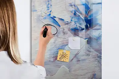 Magnetická popisovací tabule malířská abstrakce
