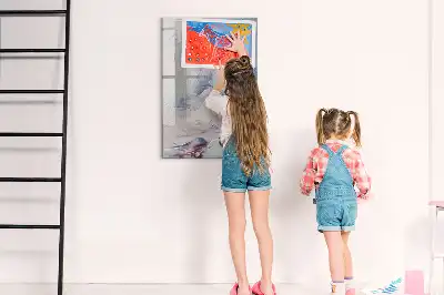 Magnetická popisovací tabule malířská abstrakce