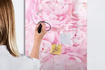 Magnetická popisovací tabule motiv letní květiny