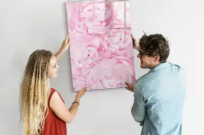Magnetická popisovací tabule motiv letní květiny