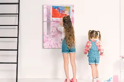 Magnetická popisovací tabule motiv letní květiny