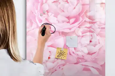 Magnetická popisovací tabule motiv letní květiny