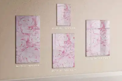 Magnetická popisovací tabule motiv letní květiny