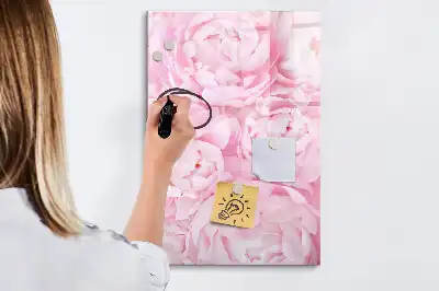 Magnetická popisovací tabule motiv letní květiny