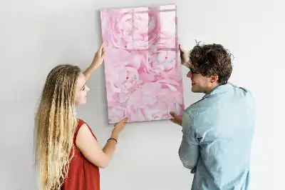 Magnetická popisovací tabule motiv letní květiny