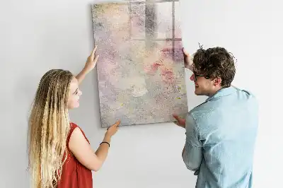 Magnetická tabule na kreslení kaňky barvy