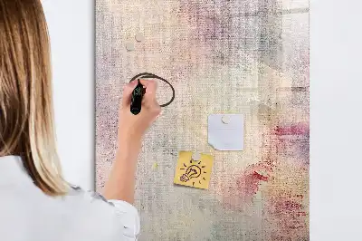 Magnetická tabule na kreslení kaňky barvy