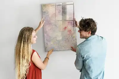 Magnetická tabule na kreslení kaňky barvy