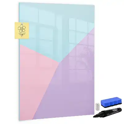 Magnetická kreslicí tabule v pastelovém vzoru