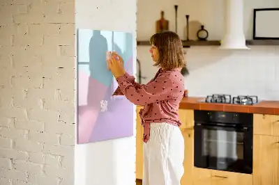 Magnetická kreslicí tabule v pastelovém vzoru