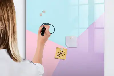 Magnetická kreslicí tabule v pastelovém vzoru