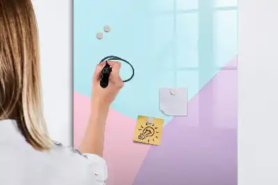 Magnetická kreslicí tabule v pastelovém vzoru