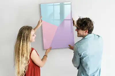 Magnetická kreslicí tabule v pastelovém vzoru