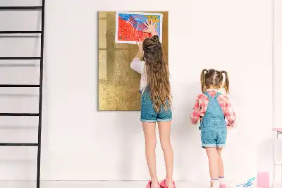 Magnetická tabule na kreslení dekorační materiál