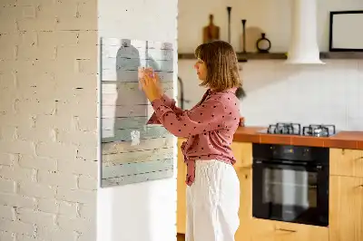 Magnetická popisovací tabule v pastelovém provedení