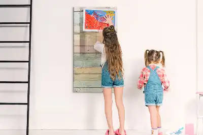 Magnetická popisovací tabule v pastelovém provedení