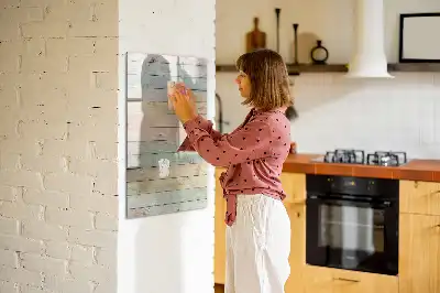 Magnetická popisovací tabule v pastelovém provedení