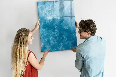 Magnetická popisovací tabule s motivem vody, moře a oceánu