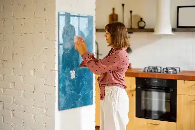 Magnetická popisovací tabule s motivem vody, moře a oceánu