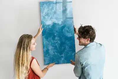 Magnetická popisovací tabule s motivem vody, moře a oceánu