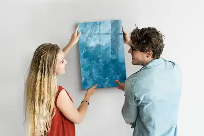Magnetická popisovací tabule s motivem vody, moře a oceánu
