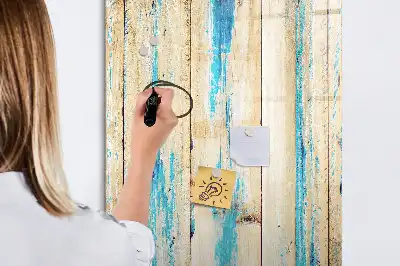Magnetická kreslicí tabule z rostlého dřeva