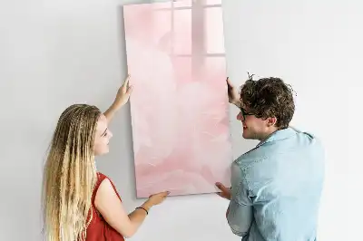 Magnetická tabule na kreslení motiv růže