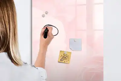 Magnetická tabule na kreslení motiv růže