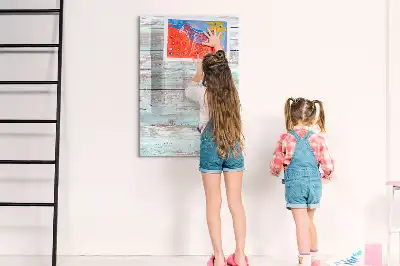 Magnetická popisovací tabule pastelová