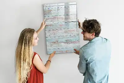 Magnetická popisovací tabule pastelová