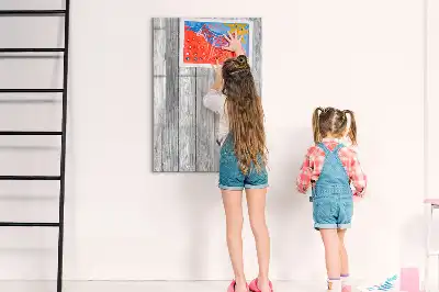 Magnetická kreslicí tabule dřevěná