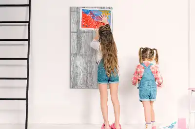Magnetická kreslicí tabule dřevěná