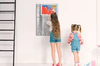 Magnetická kreslicí tabule dřevěná