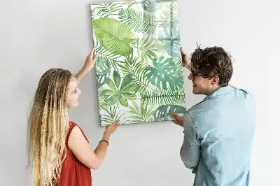 Magnetická popisovací tabule akvarelové listy