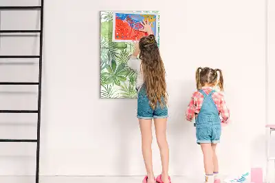 Magnetická popisovací tabule akvarelové listy