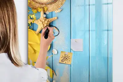 Magnetická tabule na kreslení plážové doplňky