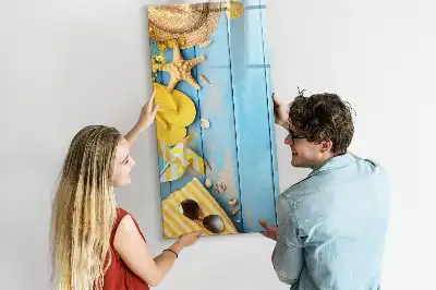 Magnetická tabule na kreslení plážové doplňky