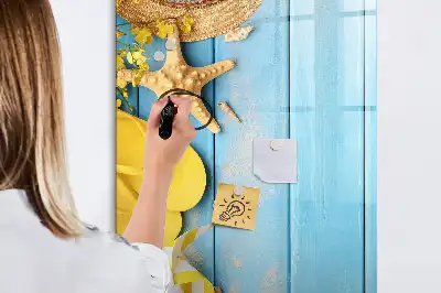Magnetická tabule na kreslení plážové doplňky