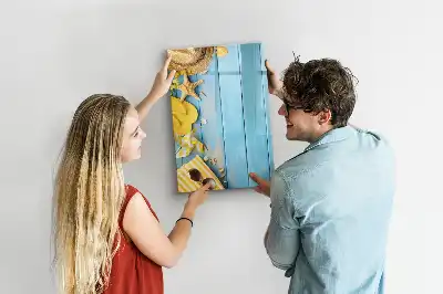 Magnetická tabule na kreslení plážové doplňky