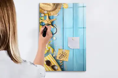 Magnetická tabule na kreslení plážové doplňky