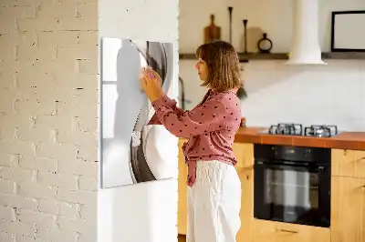 Magnetická tabule na kreslení motiv abstrakce vlny
