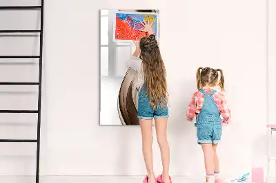 Magnetická tabule na kreslení motiv abstrakce vlny
