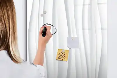 Magnetická popisovací tabule abstraktní linie