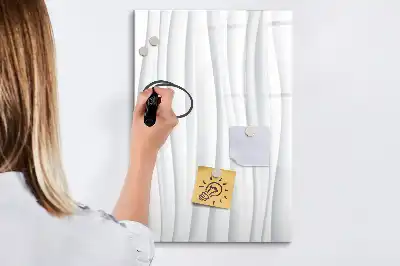 Magnetická popisovací tabule abstraktní linie