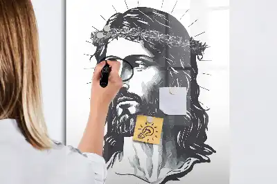 Magnetická tabule na kreslení s motivem Ježíše Krista