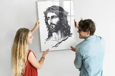 Magnetická tabule na kreslení s motivem Ježíše Krista