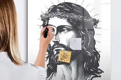 Magnetická tabule na kreslení s motivem Ježíše Krista