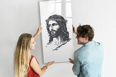 Magnetická tabule na kreslení s motivem Ježíše Krista