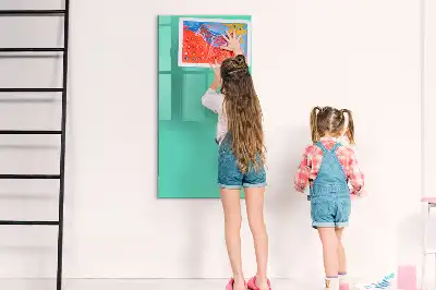 Magnetická tabule na kreslení tyrkysová